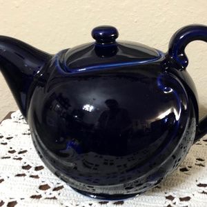 Colbalt Dark Blue Teapot